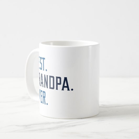 Beste opa Ever Koffiemok (Voorkant links)