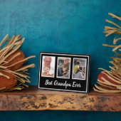 Beste opa Ever Plaque Fotoplaat (Zijkant)
