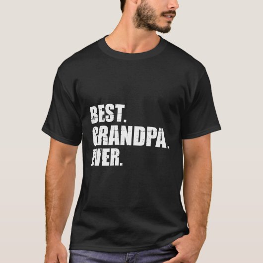 Beste opa Ever T-shirt (Voorkant)