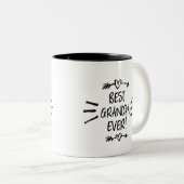 Beste opa Ever Tweekleurige Koffiemok