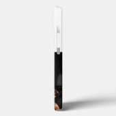 Beste opa foto bordeauxrode tekst Case-Mate iPhone case (Achterkant / Links)