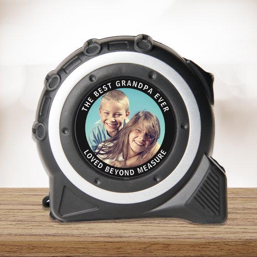 Beste opa geliefd buiten maatregel foto rolmaat