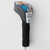 Beste OPA - Gepersonaliseerde foto - Golfer Driver Golfheadcover (Schuin)