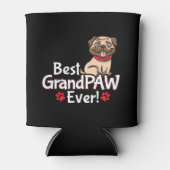 Beste opa GrandPAW ooit Blikjeskoeler (Voorkant)