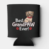 Beste opa GrandPAW ooit Blikjeskoeler (Achterkant)