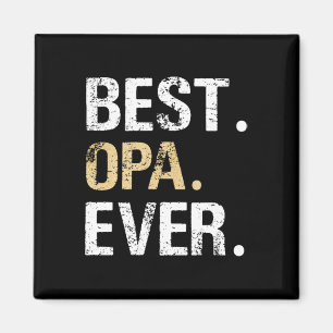 Beste Opa Graphic Opa Gift van kleindochter Grand Magneet