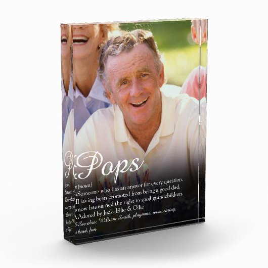 Beste opa, grootvader, papa definitie ooit ter wer fotoblokken (Links)