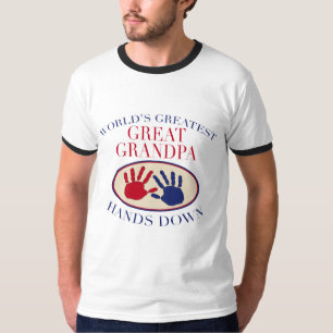 Beste Opa Hands Down T-shirt