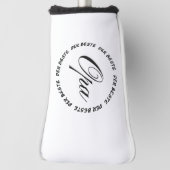 Beste Opa in Duits Golf Head Hoesje Golfheadcover (Draai 90)