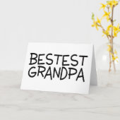 Beste opa kaart (Gele Bloem)