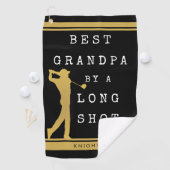 Beste OPA MET EEN GROOT VERSCHIL Persoonlijk Golfhanddoek (Insitu)