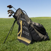Beste OPA MET EEN GROOT VERSCHIL Persoonlijk Golfhanddoek (Groen)