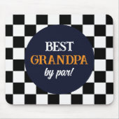 Beste opa moderne cheque muismat (Voorkant)