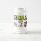 Beste opa ooit 10 x foto collage kleinkinderen Mok (Center)