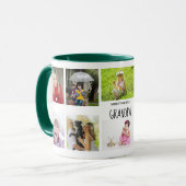 Beste Opa Ooit 10 x Foto Collage Kleinkinderen Mok (Voorkant links)