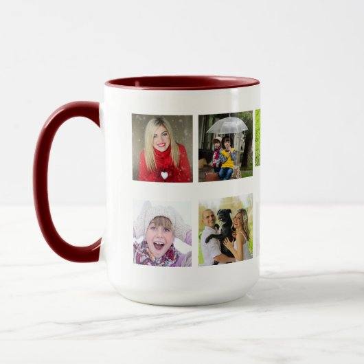 Beste opa ooit 10 x fotocollage kleinkinderen mok (Links)