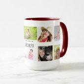 Beste opa ooit 10 x fotocollage kleinkinderen mok (Voorkant rechts)