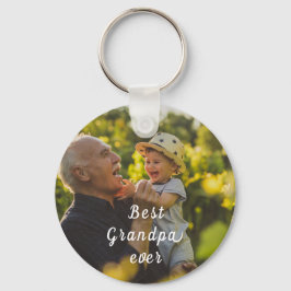 Beste Opa Ooit 2 Foto Script Persoonlijk Sleutelhanger