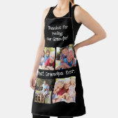 Beste opa ooit 4 Fotocollage Fun Keepslag Schort (Insitu)