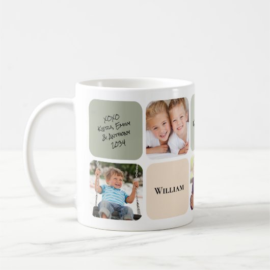 Beste opa ooit 5 foto's koffiemok (Links)