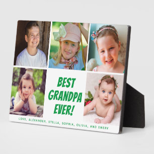 Beste opa ooit 5 Fotoserie Fotoplaat