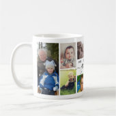 Beste opa ooit 8-foto collage aangepaste mok (Links)
