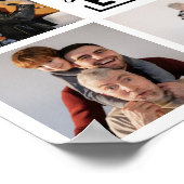 Beste Opa Ooit 8 Foto Collage Poster (Hoek)