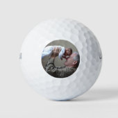 Beste opa ooit Aangepaste foto Maak je eigen Golfballen (Voorkant)