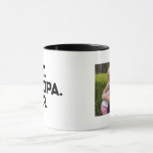Beste opa ooit aangepaste fotomok mok (Midden)