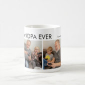 Beste opa ooit aangepaste gepersonaliseerde famili koffiemok (Center)