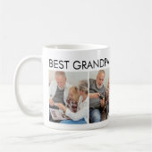 Beste opa ooit aangepaste gepersonaliseerde famili koffiemok (Links)