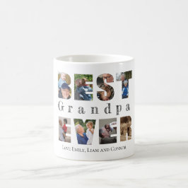 Beste opa ooit aangepaste tekstfoto, koffiemok