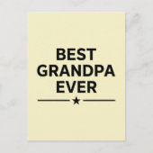 Beste opa ooit  briefkaart (Voorkant)