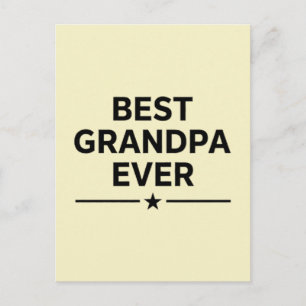 Beste opa ooit  briefkaart