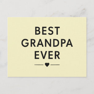Beste opa ooit  briefkaart