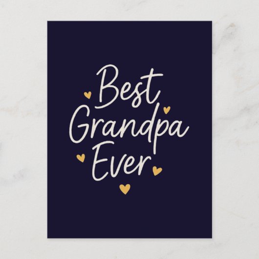 Beste opa ooit briefkaart (Voorkant)
