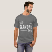 Beste opa ooit cadeau t-shirt (Voorkant volledig)