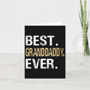 Beste opa ooit cadeaus van kleindochter kaart