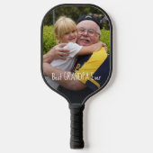 Beste opa ooit Creëer uw eigen aangepaste fotoplez Pickleball Paddle (Voorkant)