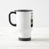 Beste Opa Ooit Custom krantenfoto Reisbeker (Links)