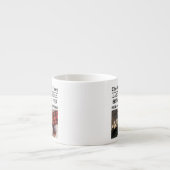 Beste Opa Ooit Custom Photo Krant Headline Espresso Kop (Voorkant)