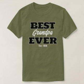 Beste opa ooit - Custom Year T-shirt