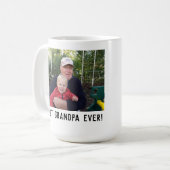 beste opa ooit eenvoudig koffiemok (Voorkant links)