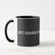 Beste opa ooit Eenvoudig zwart wit cadeau voor opa