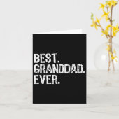 Beste opa ooit Familie Cool Opa  Kaart (Gele Bloem)