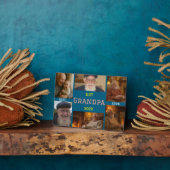 Beste Opa Ooit Foto Collage Fotoplaat (Zijkant)