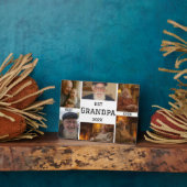 Beste Opa Ooit Foto Collage Fotoplaat (Zijkant)
