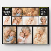 Beste Opa Ooit Foto Collage | Grootouders Fotoplaat (Voorkant)