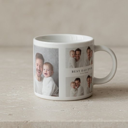 Beste Opa Ooit Foto | Gepersonaliseerd Espresso Kop