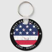 BESTE OPA OOIT Foto Gepersonaliseerde Sleutelhange Sleutelhanger (Voorkant)